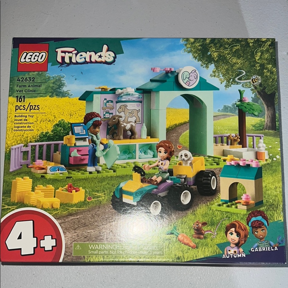 Lego Green and Yellow Building Blocks Animal Care Set